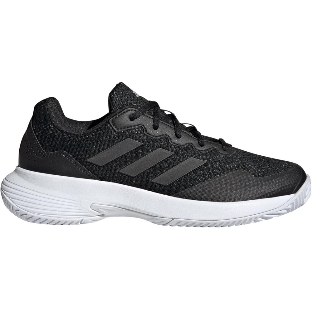 NWOT Adidas Gamecourt 2.0 Black and White Sneakers!